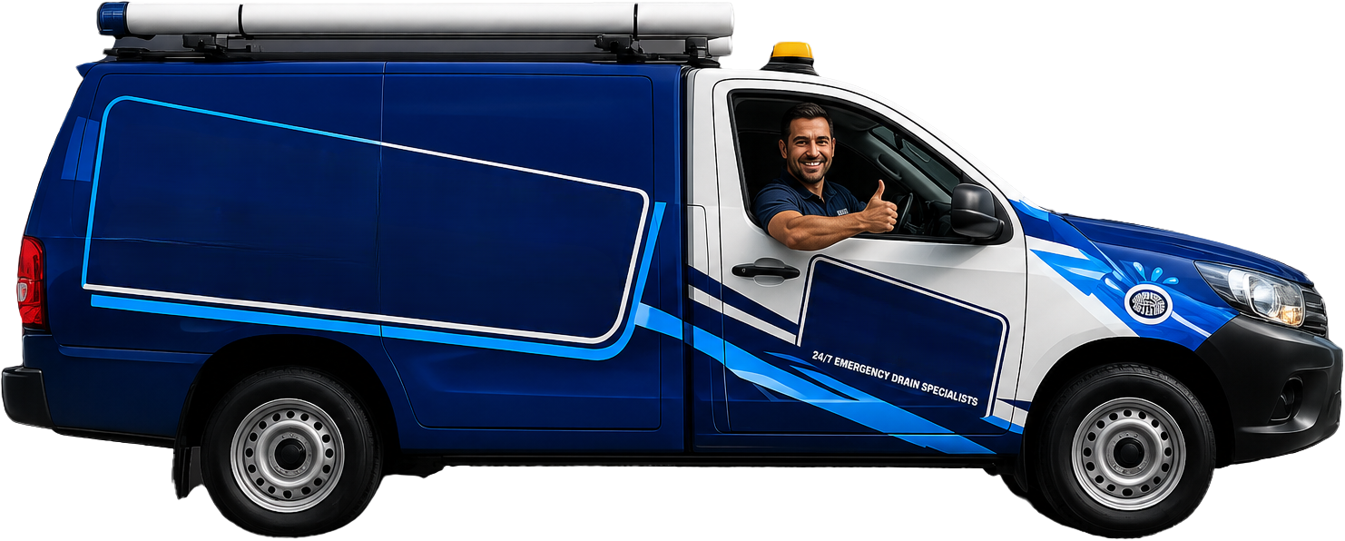 Gladesville Blocked Drains service van