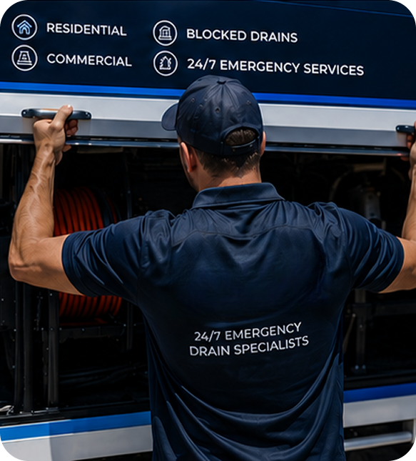 Licensed blocked drain plumber servicing a Gladesville home